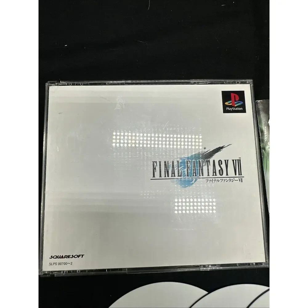 Final Fantasy VII 7 PS1 Playstation 1 Japanese version PS1 NTSC RPG